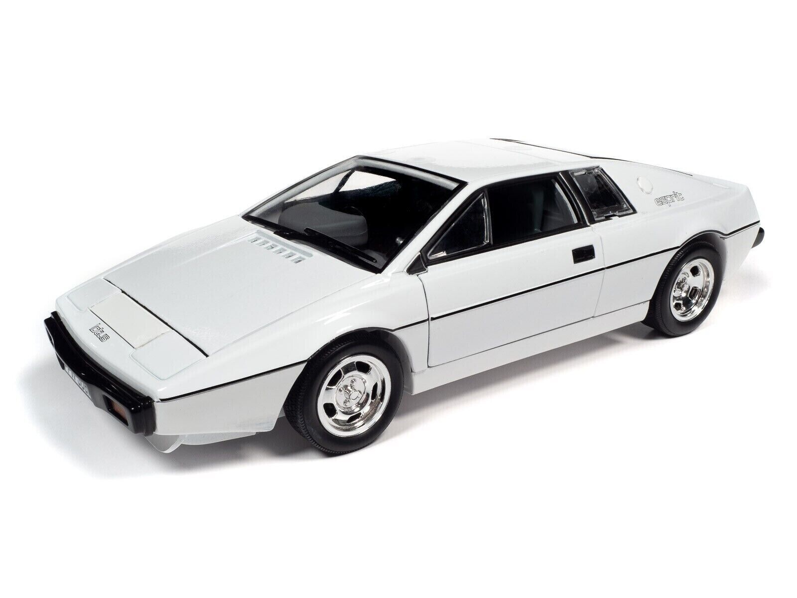 AUTO WORLD 1:18 LOTUS ESPRIT SERIES 1 model road car White Bond 007 AWSS132