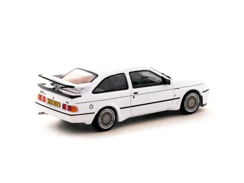 TARMAC WORKS 1:64 Scale Diecast Model Car FORD SIERRA RS500 COSWORTH - WHITE