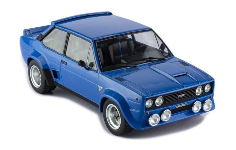 IXO 1:18 Scale Diecast Model - 1980 Fiat 131 Abarth in Blue