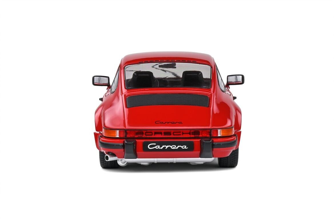 SOLIDO 1:18 Scale Diecast Model, 1977 Porsche 911 3.0 Carerra in red