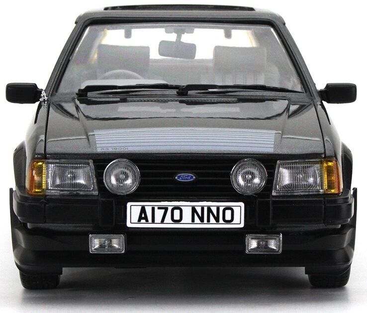 SUNSTAR 1:18 Scale Ford Escort Mk3 RS1600i in Graphite Grey - Only 360 units