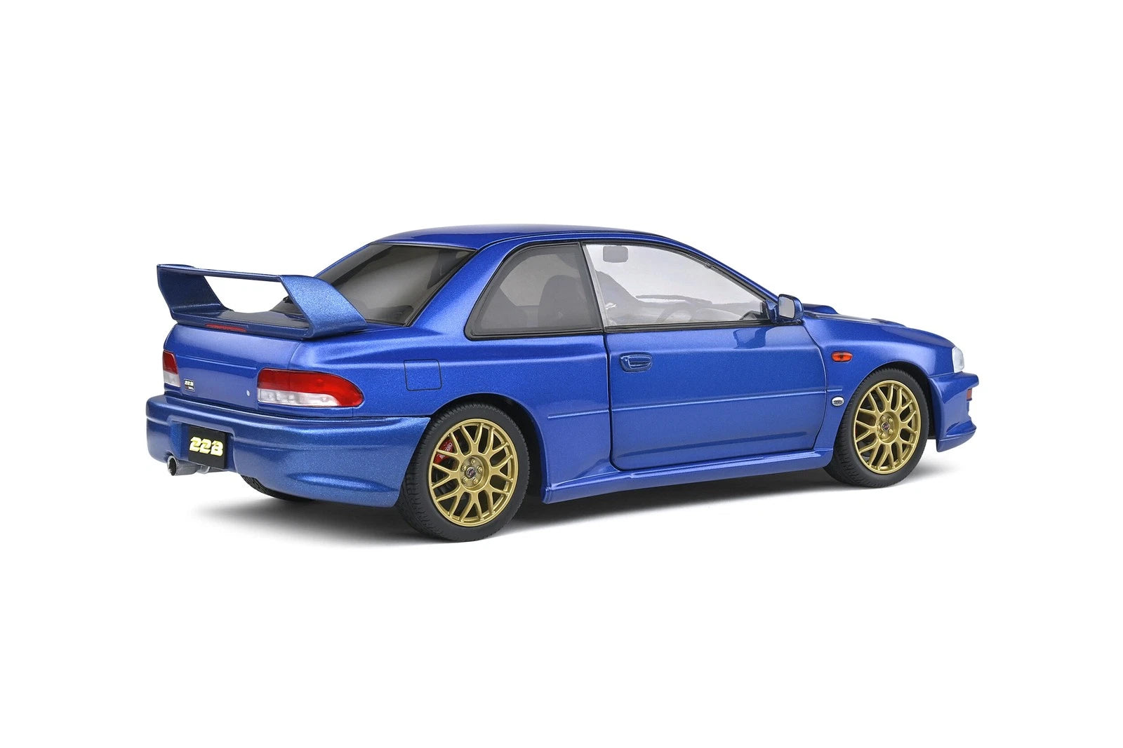 Solido 1:18 Diecast - 1998 Subaru Impreza 22B, Blue - S1807401