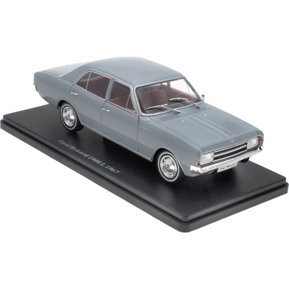 MAG 1:24 Scale Diecast Car - 1967 Opel Rekord 1900 L in Grey