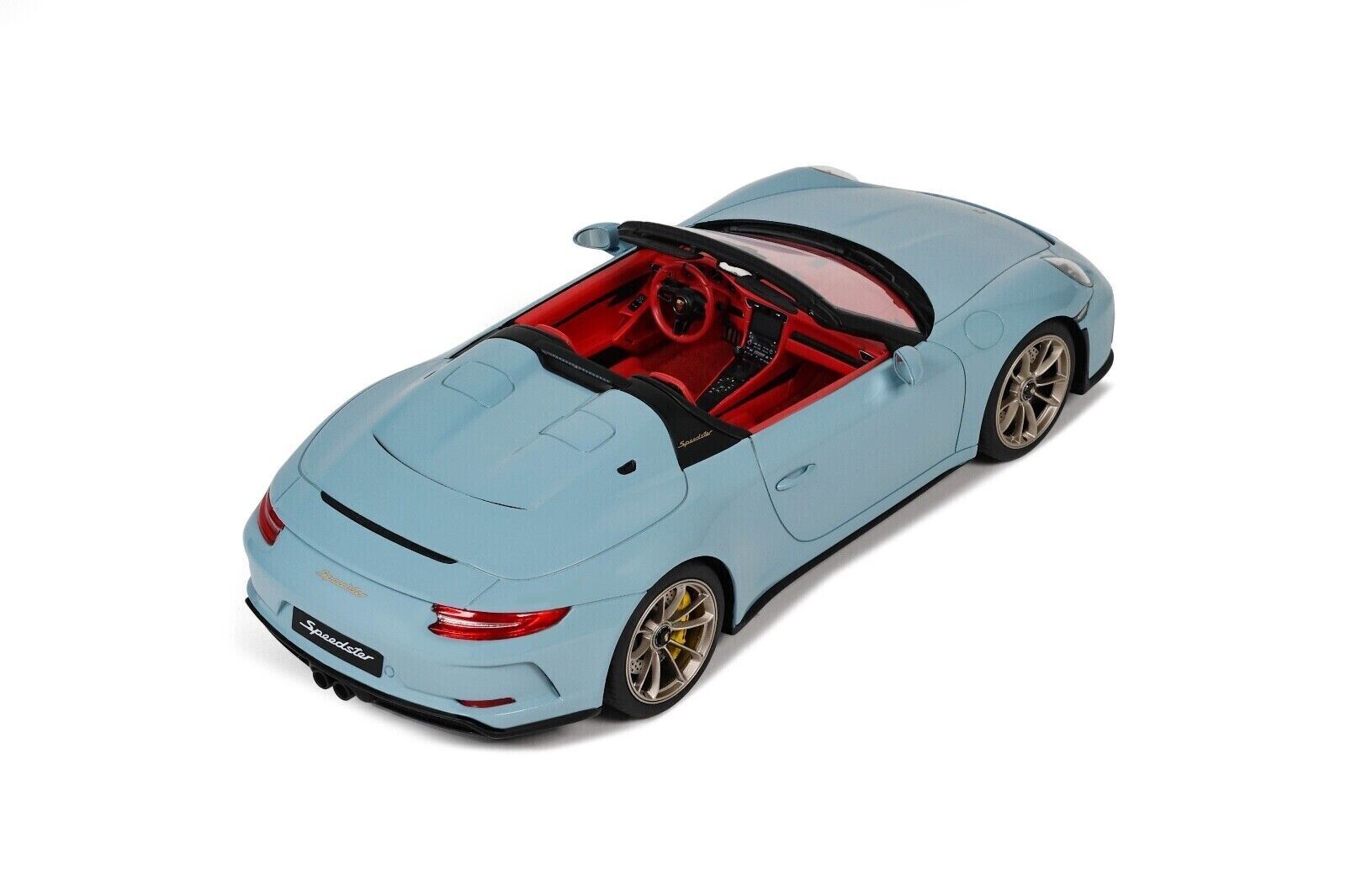 GT Spirit 1:18 Scale Resin Model Car Porsche 911 (911.2) Speedster Blue - GT408