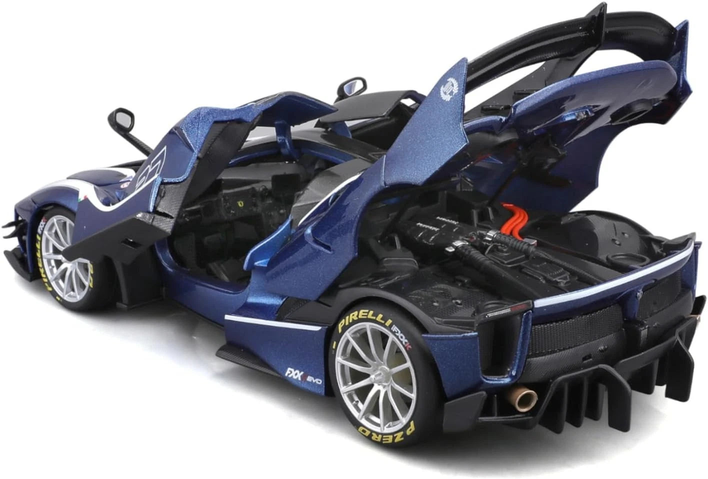 MAISTO 1:18 Diecast Scale - Ferrari FXX X in Blue