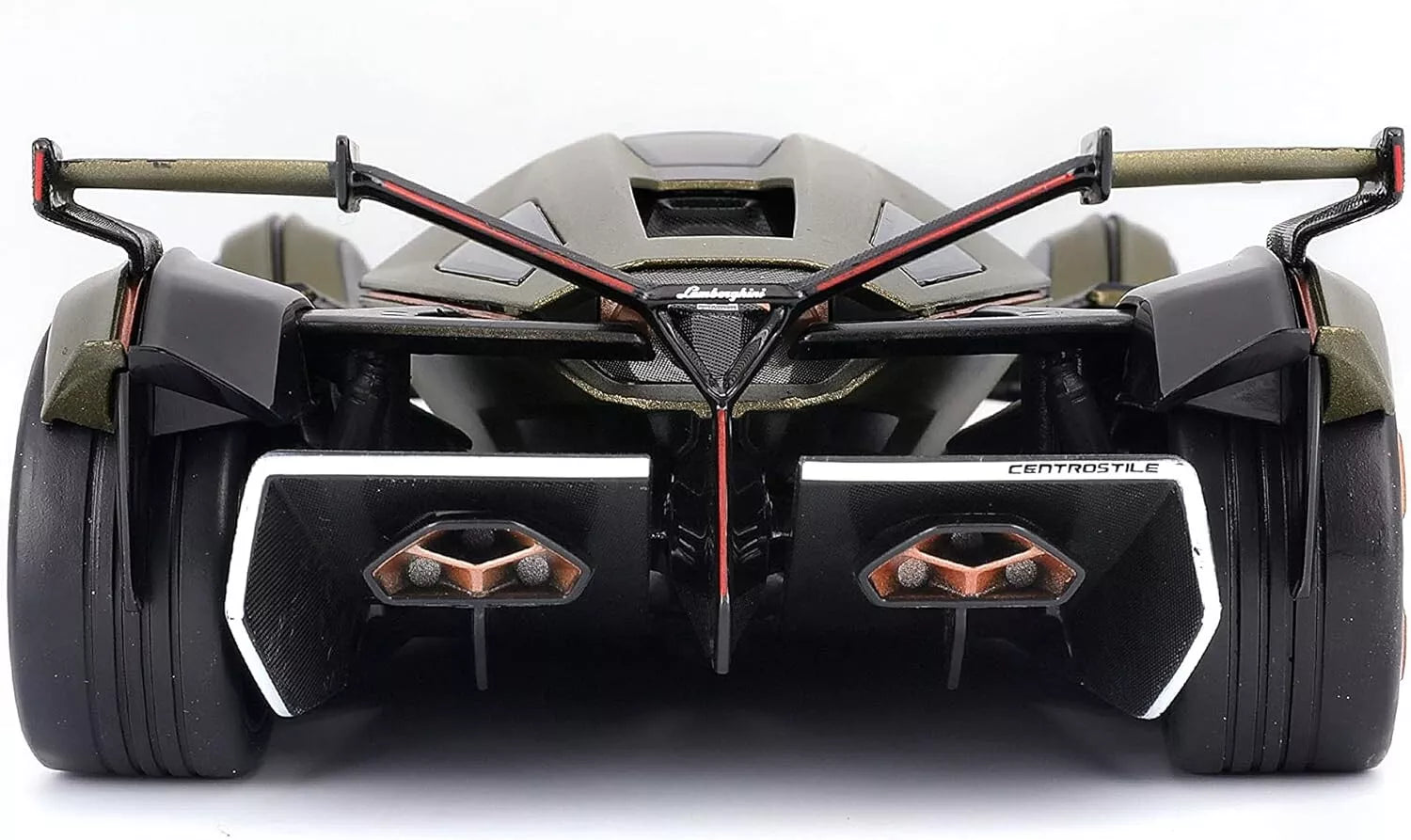MAISTO 1:18 Scale - Lamborghini V12 Vision Gran Turismo Khaki Diecast Model Car