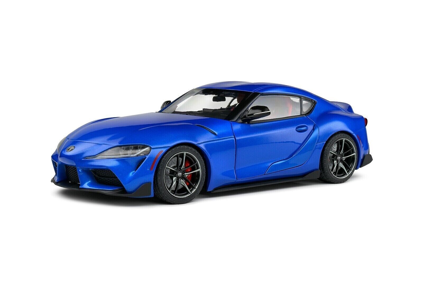 SOLIDO 1:18 Scale Diecast Model, 2021 Toyota GR Supra in Horizon Blue Metallic