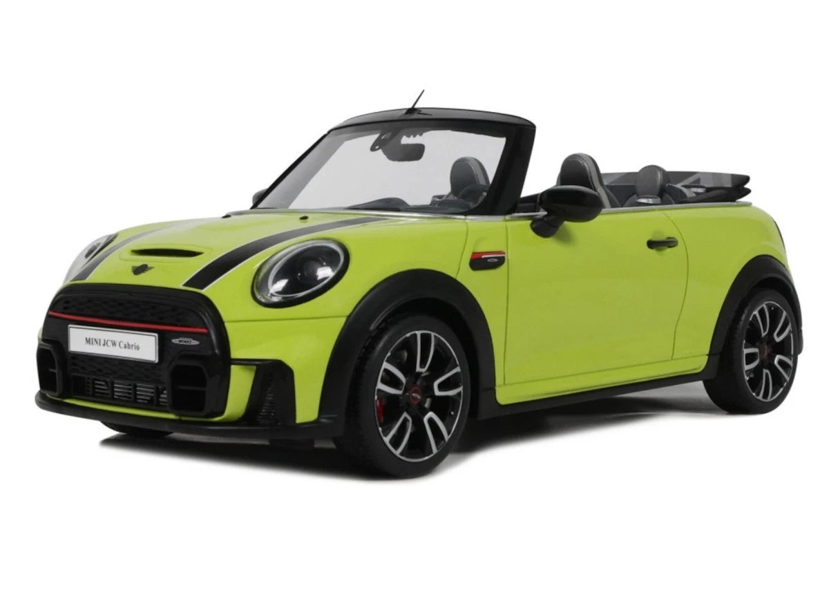 OTTO 1:18 Scale Resin - 2021 Mini Cooper JCW GP2 CH5, Zesty Yellow - OT1303