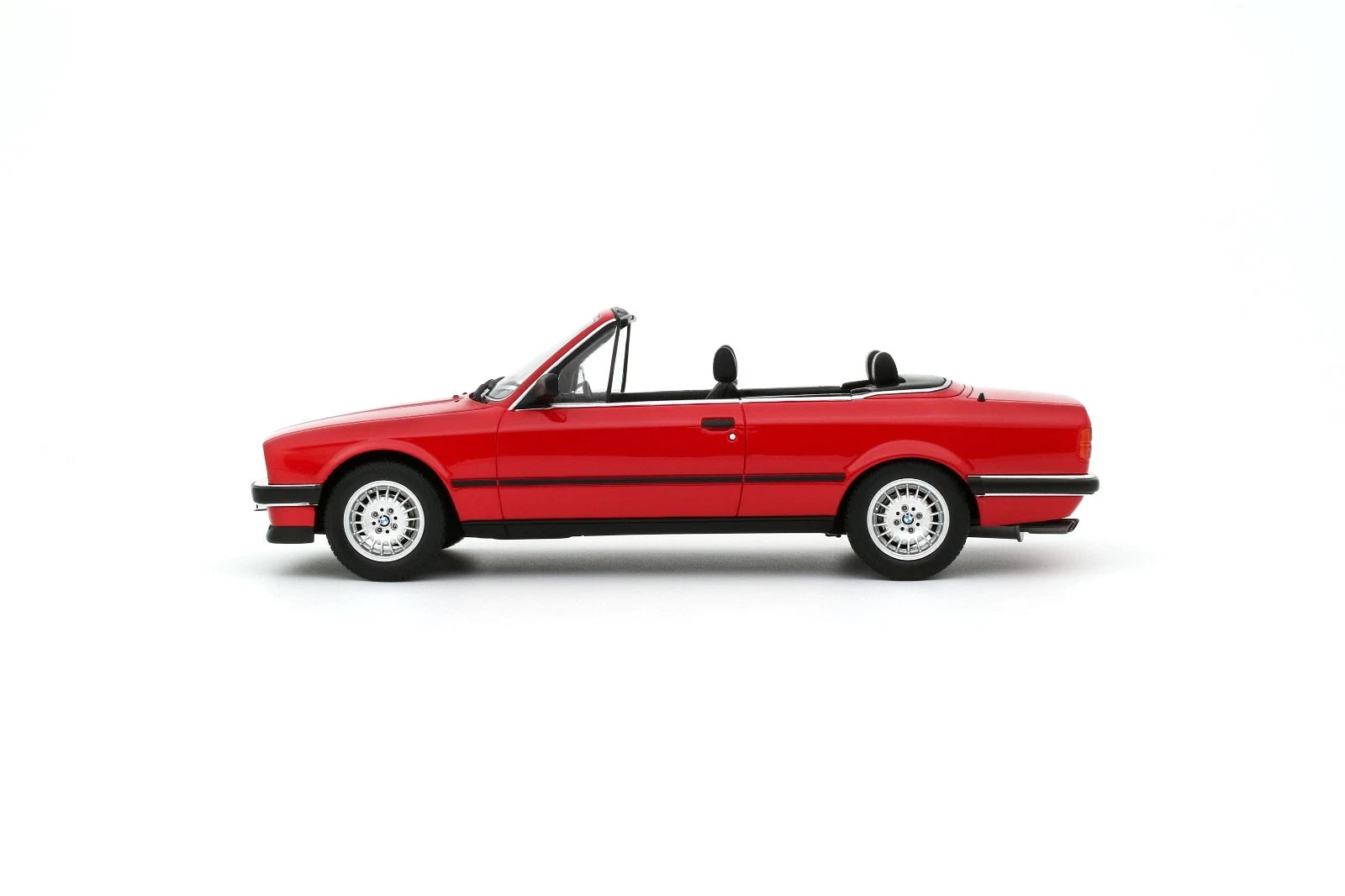 OTTO 1:18 Scale Resin Model Car - 1986 BMW E30 325i Convertible, Red - OT1194