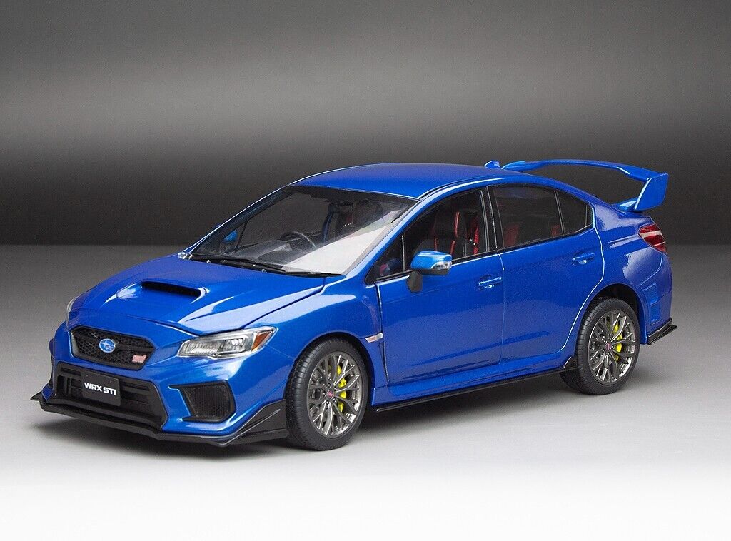 Sunstar 1:18 2018 Subaru Impreza WRX STI - Customised Version - Blue - 5555