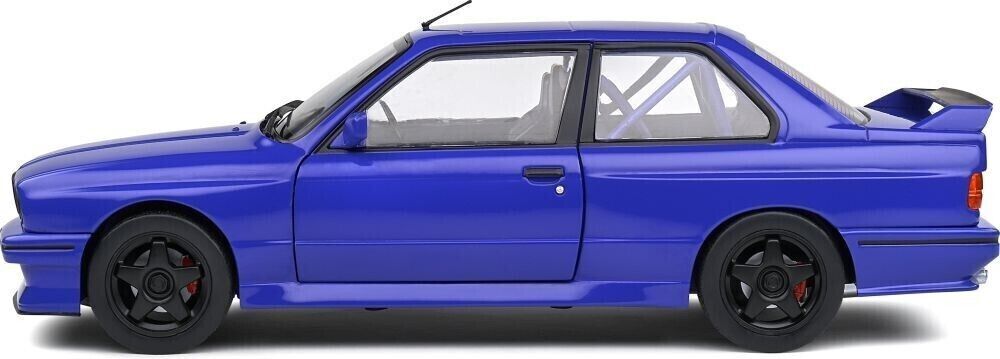 Solido 1:18 Diecast Model Car - 1801516 1990 BMW E30 M3 Streetfighter, Blue