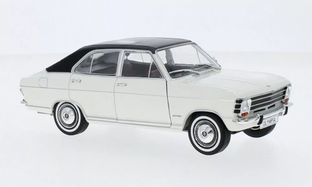 Whitebox 1:24 Scale Diecast Model Car - Opel Olympia A, White