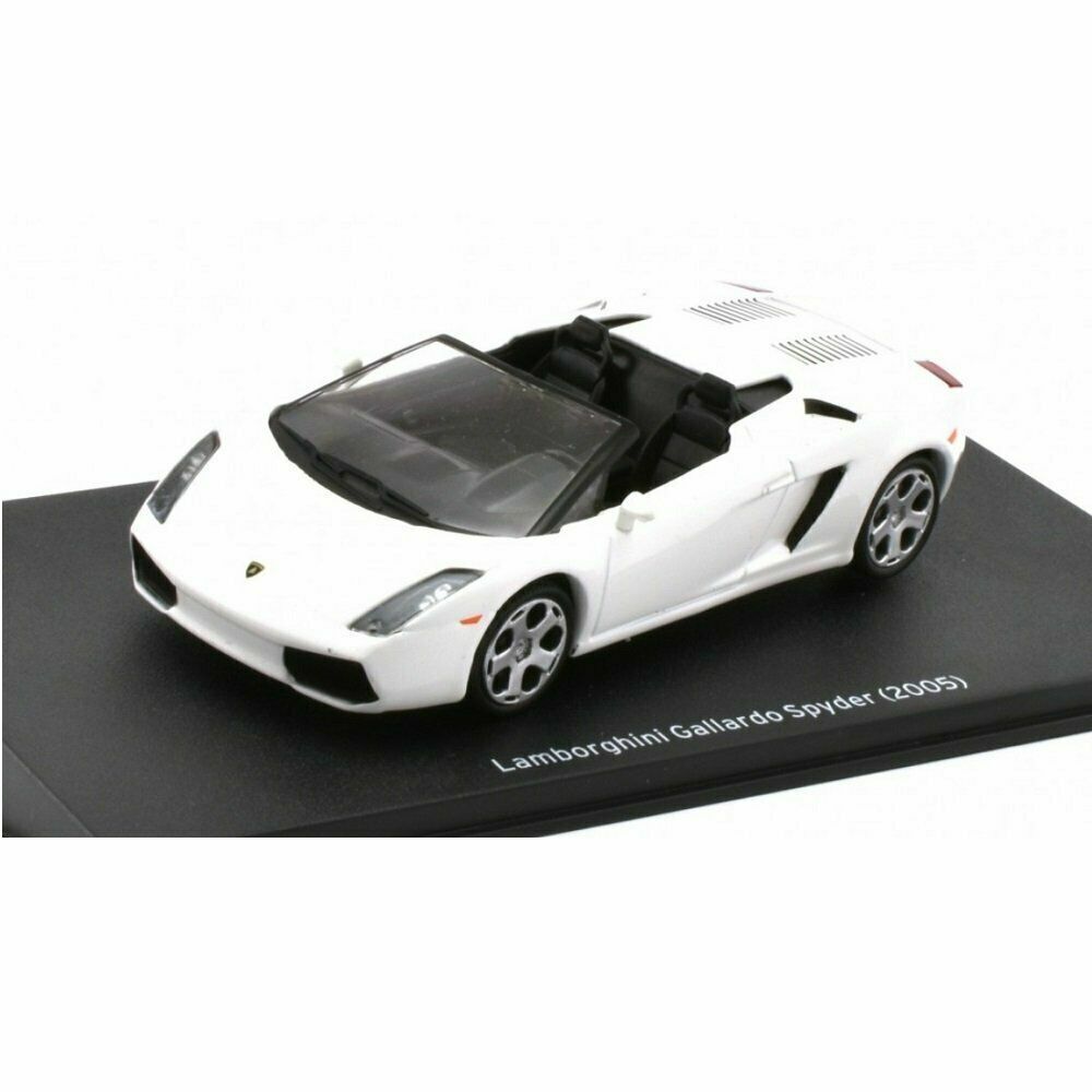 MAG 1:43 Scale Diecast Model Car - Lamborghini Gallardo Spyder (2005) in White