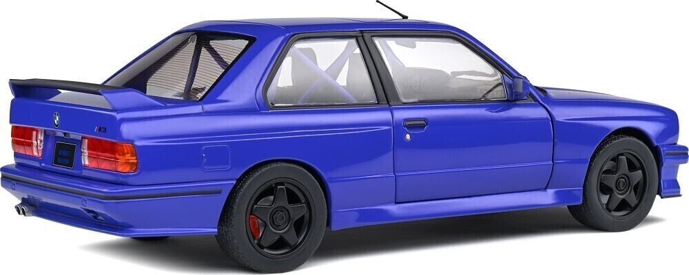 Solido 1:18 Diecast Model Car - 1801516 1990 BMW E30 M3 Streetfighter, Blue