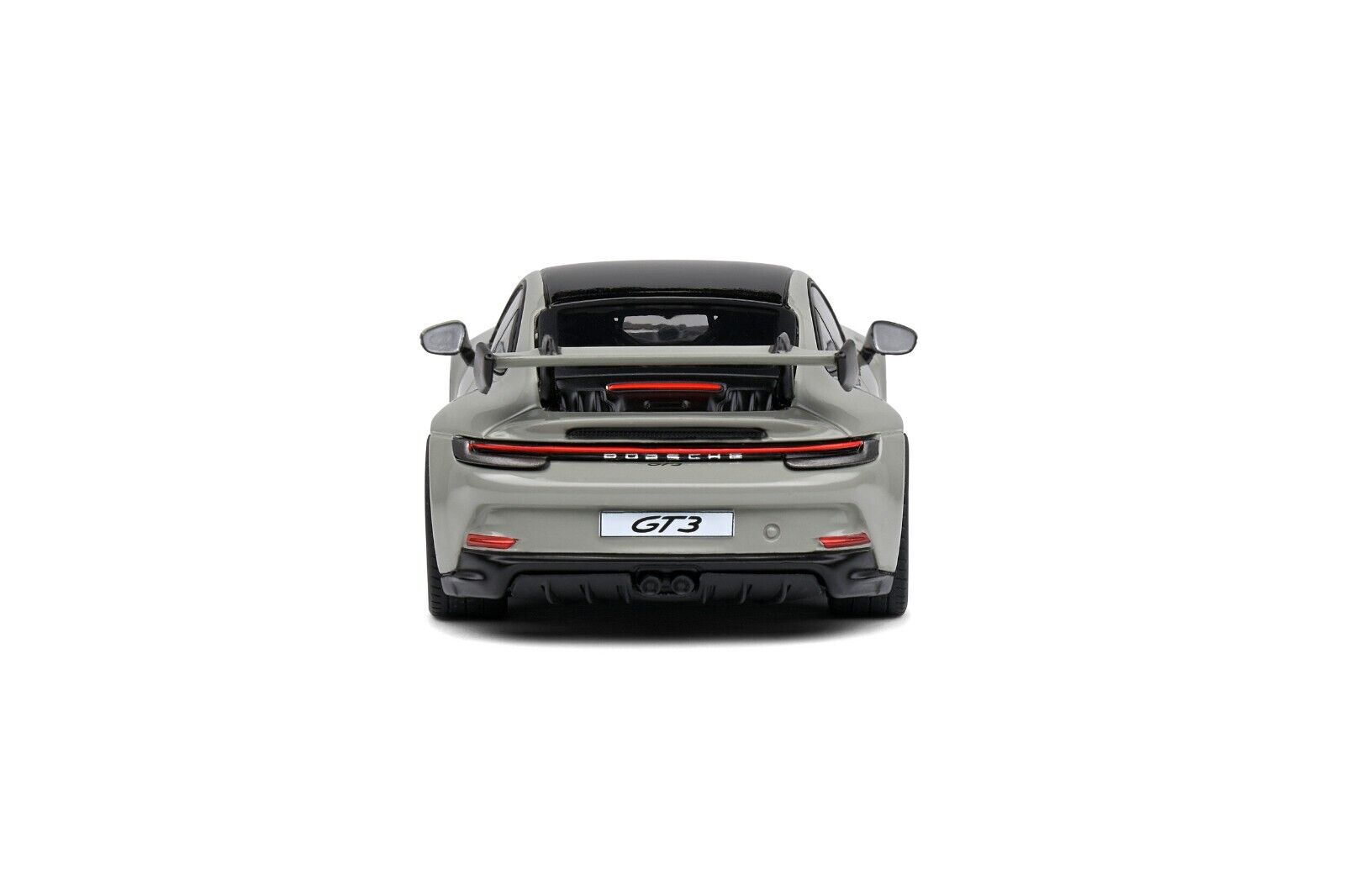 SOLIDO 1:43 Scale Diecast Model Car, PORSCHE 992 GT3 – CHALK GREY