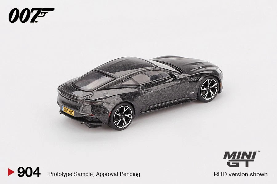 Mini GT 1:64 Aston Martin DBS James Bond 007 No Time to Die English RHD - BLISTER PACKAGING - MGT00904-007E