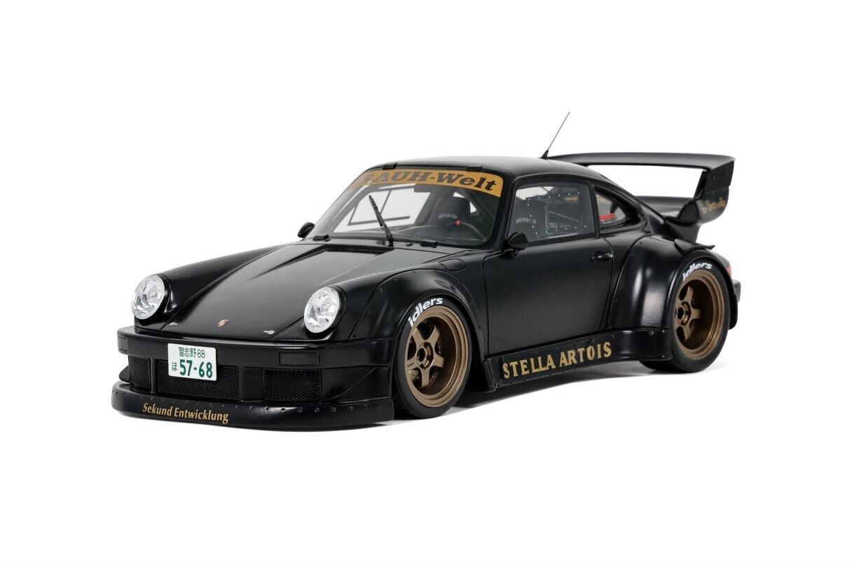 GT Spirit 1:18 Scale Resin Model Porsche 911 (964) RWB Body Kit Stella Artois - GT421