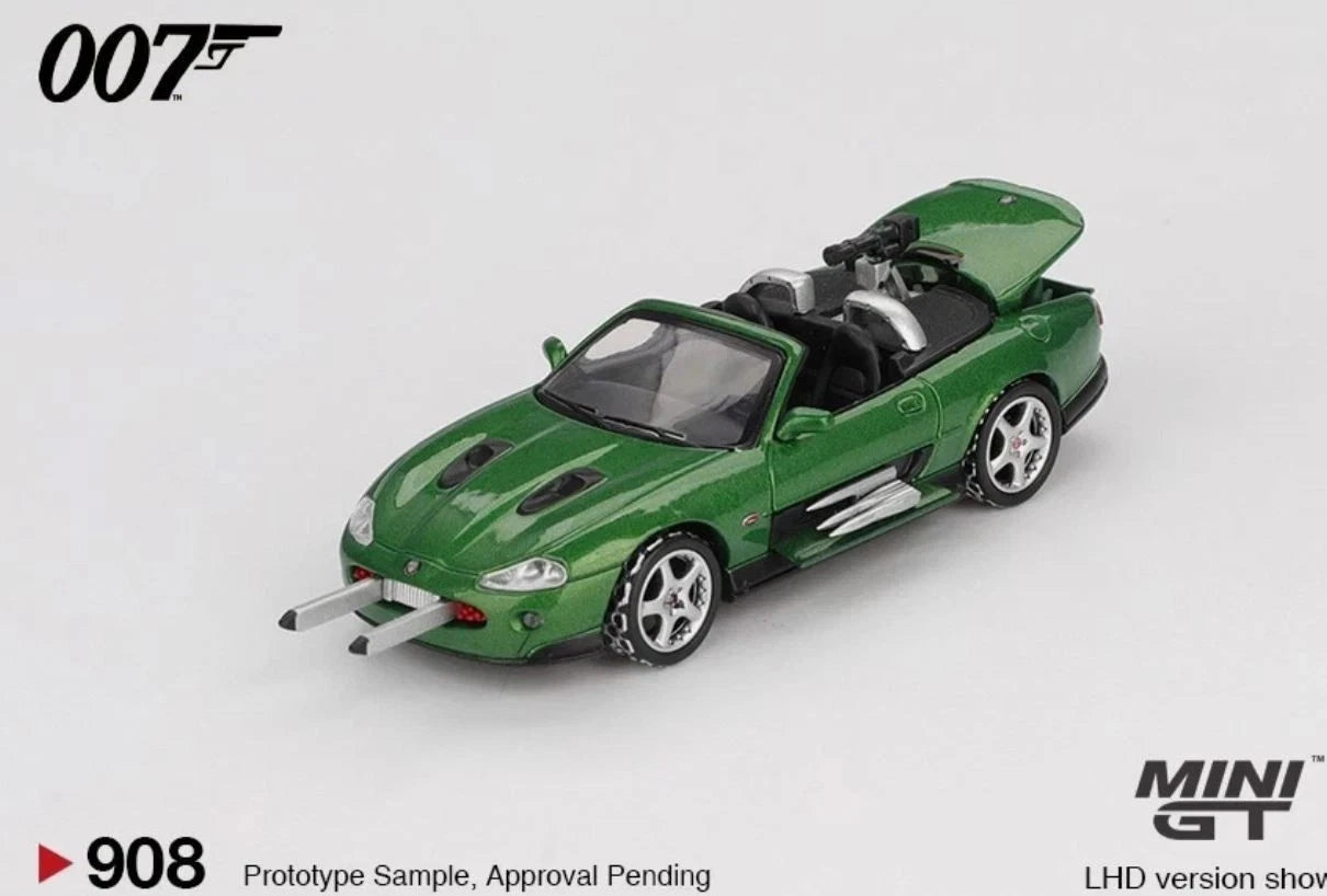 Mini GT 1:64 Jaguar XKR James Bond 007 - Die Another Day, English LHD - BLISTER PACKAGING - MGT00908-007E