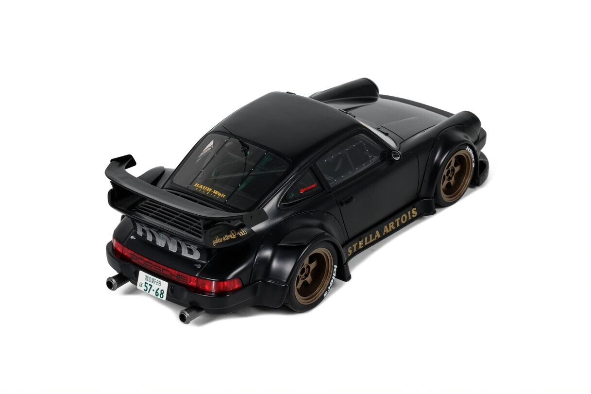 GT Spirit 1:18 Scale Resin Model Porsche 911 (964) RWB Body Kit Stella Artois - GT421