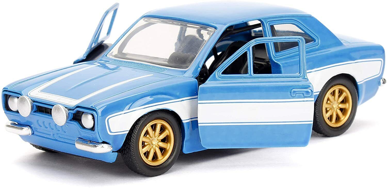 1:32 Brians FORD ESCORT RS2000 MK1 model road car FAST & FURIOUS JADA 97188