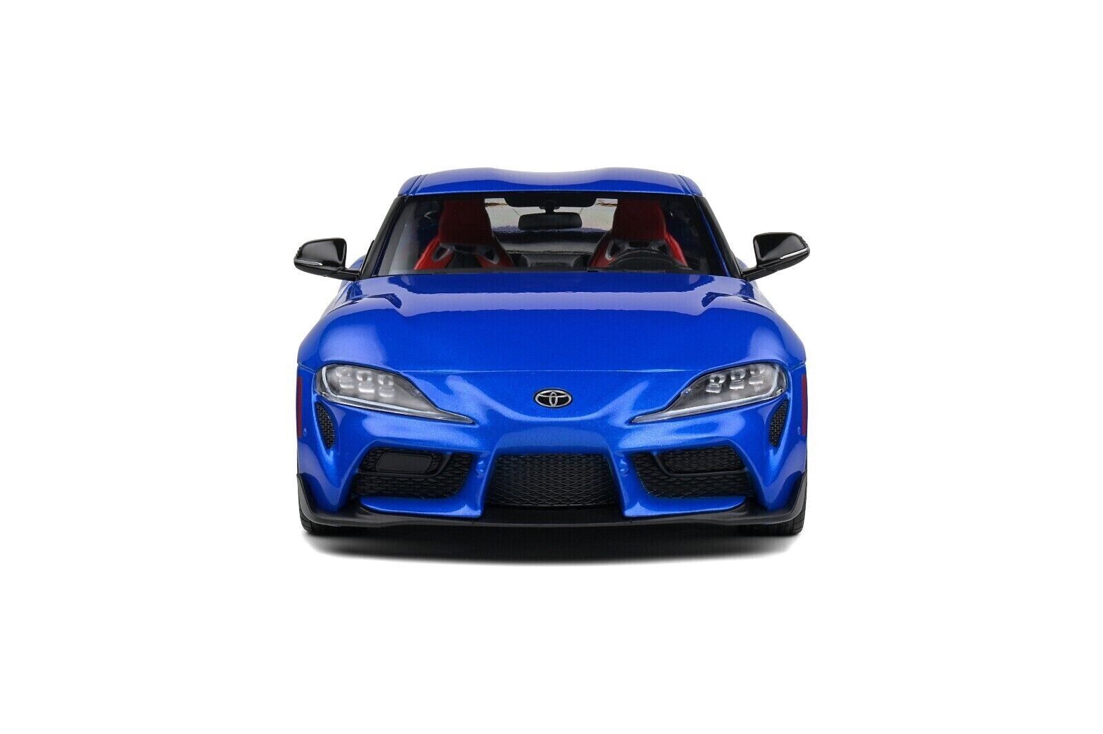 SOLIDO 1:18 Scale Diecast Model, 2021 Toyota GR Supra in Horizon Blue Metallic