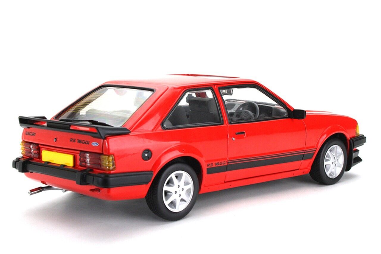 SUNSTAR 1:18 Scale - Ford Escort Mk3 RS1600i in Red