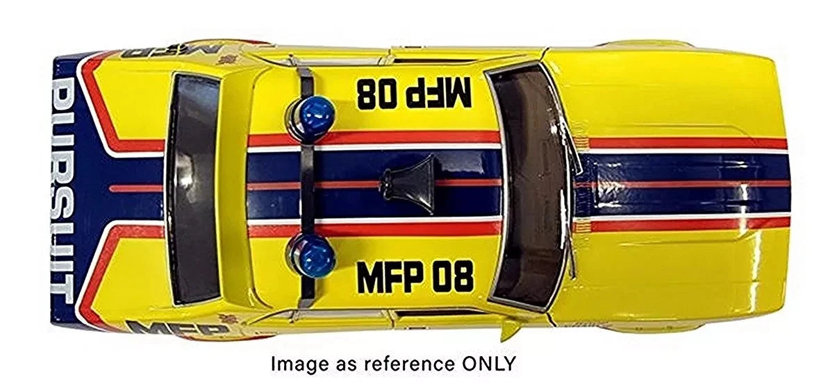 Greenlight Hollywood 1:18 Diecast - 1974 Ford Falcon XB Police, Mad Max Interceptor MFP - 13675