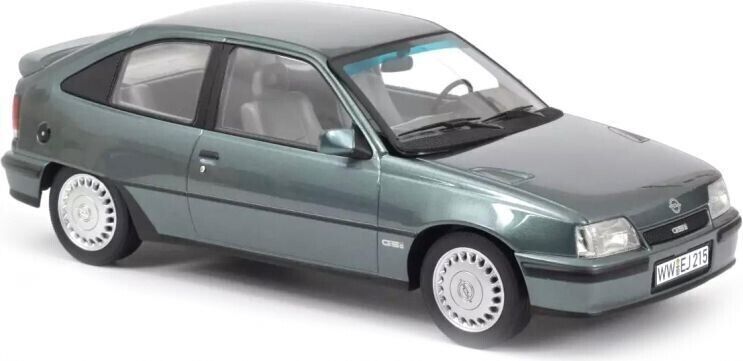 Norev 1:18 Scale Diecast Model Car - Opel Kadett GSi (Vauxhall Astra Mk2) Blue Metallic 1987