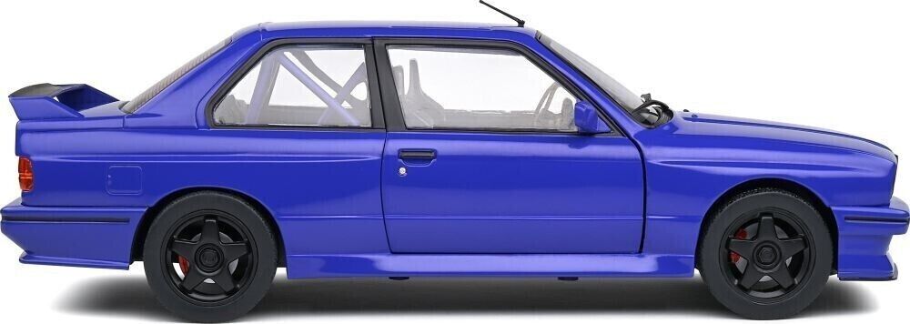 Solido 1:18 Diecast Model Car - 1801516 1990 BMW E30 M3 Streetfighter, Blue