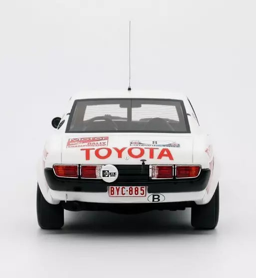 OTTO 1:18 Scale Resin - Toyota Celica 1600 2nd RAC Rally 1977, Hannu Mikkola - Red/White - OT1044