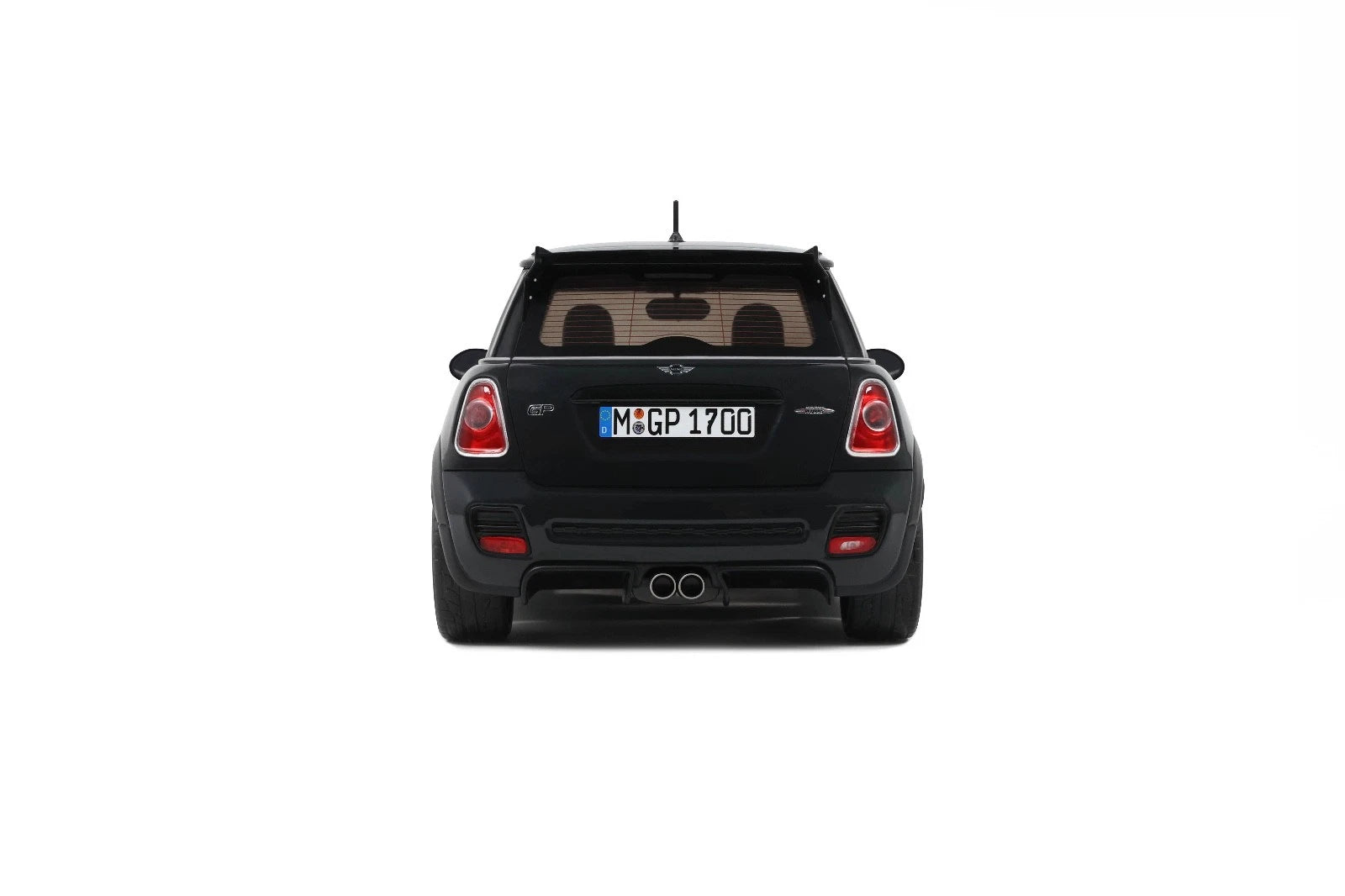 OTTO 1:18 Scale Resin - 2012 Mini Cooper JCW GP2 R56,Thunder Grey Metallic - OT497