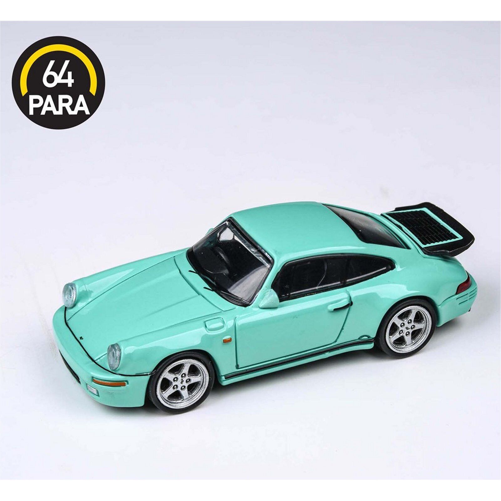 PARA64 87 RUF (Porsche) Mint Green CTR Yellowbird RHD 1:64 Diecast Car PA-55293
