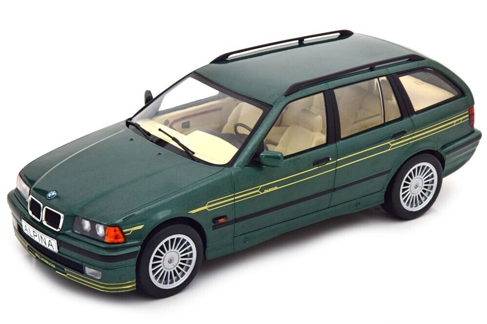 MCG 1:18 Scale Diecast Model, ALPINE B3 (E36) 3.2 TOURING 1995 GREEN METALLIC