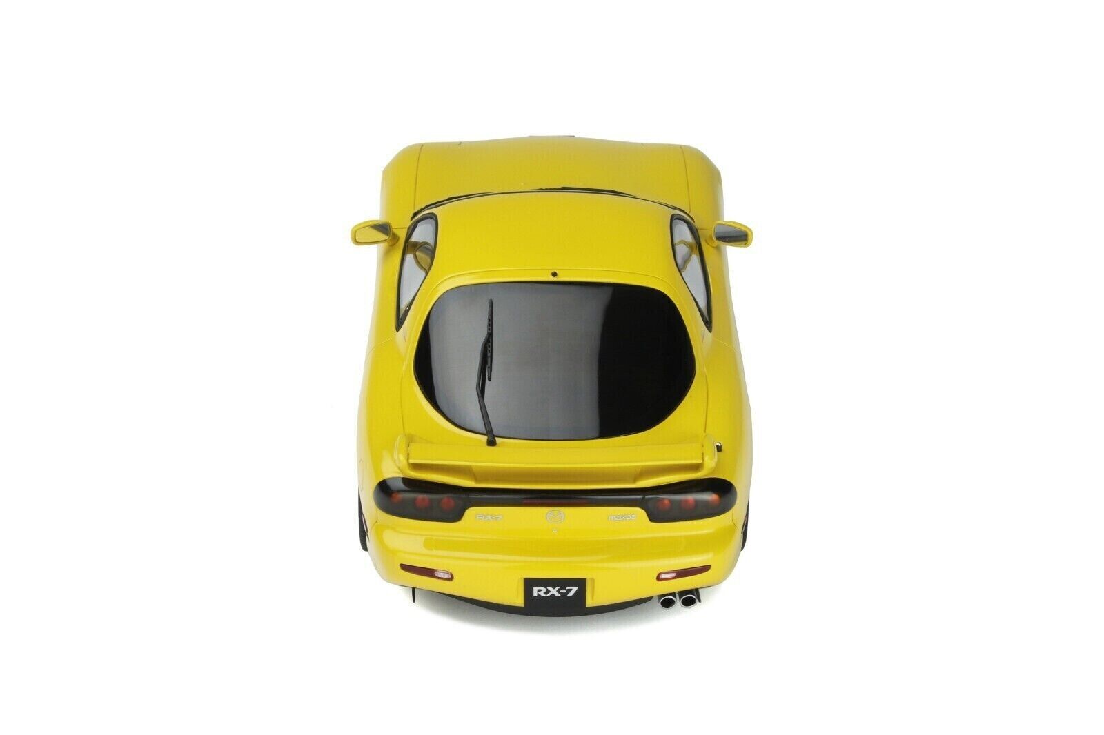 OTTO 1:18 Scale Resin Model Car - 1999 Mazda RX7 - FR Type R Bathurst R Yellow (OT397)