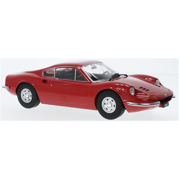 MCG 1 18 Scale Diecast 1969 Ferrari Dino 246 GT Red