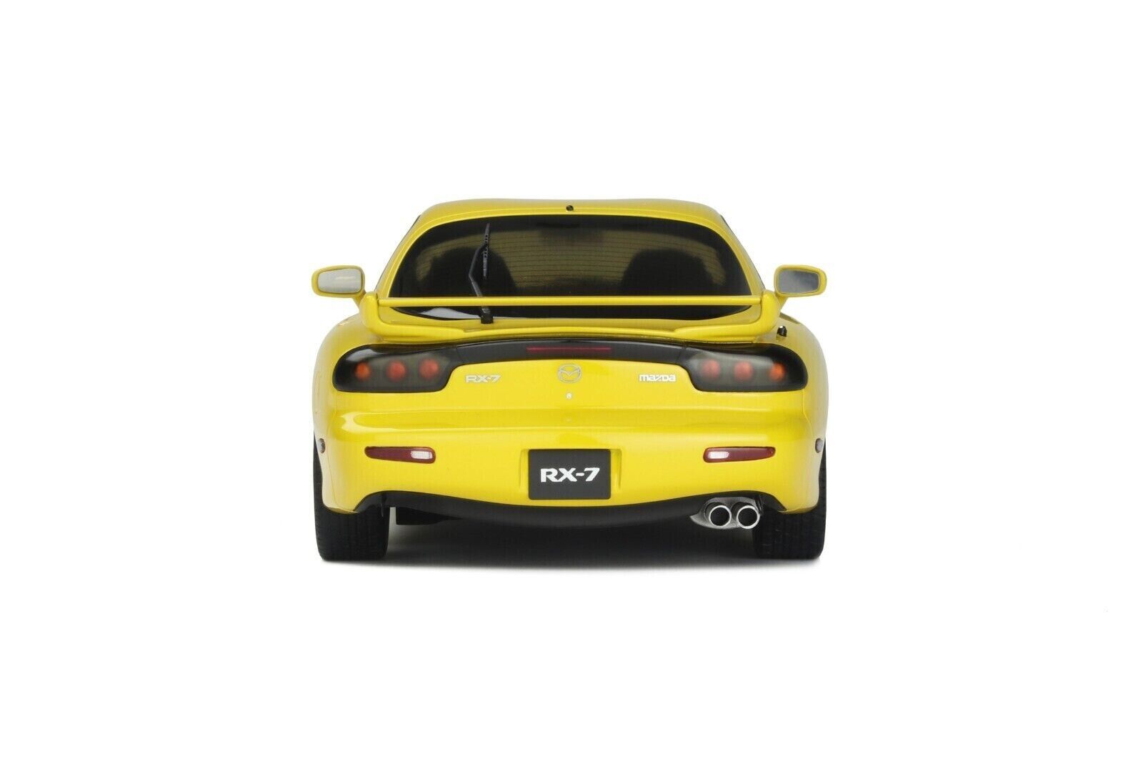 OTTO 1:18 Scale Resin Model Car - 1999 Mazda RX7 - FR Type R Bathurst R Yellow (OT397)