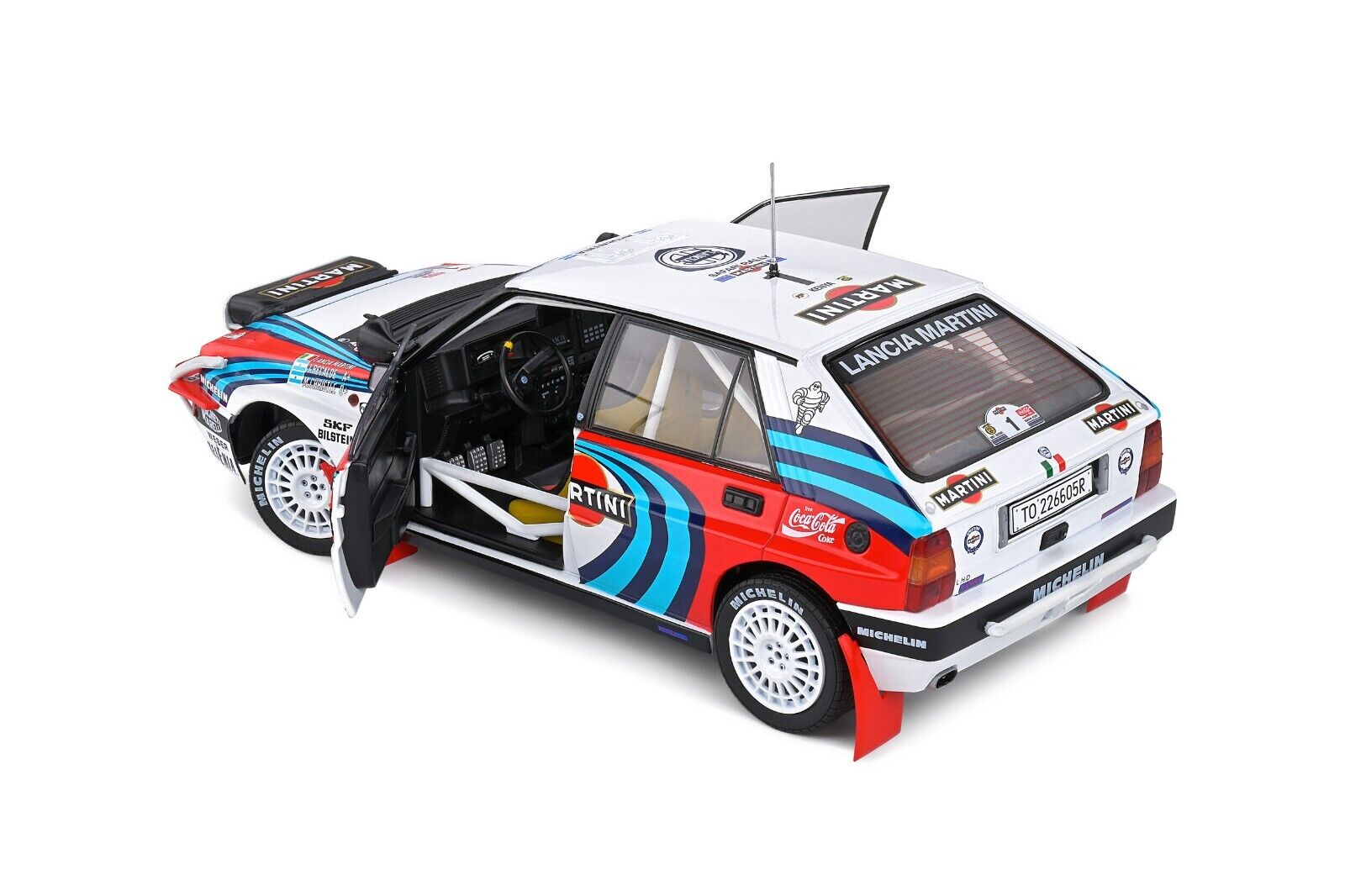 SOLIDO 1:18 Scale Diecast Model, Lancia Delta HF Integrale SAFARI RALLYE KENYA