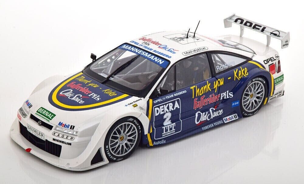 WERK83 1:18 CAR OPEL CALIBRA V6 4x4 DTM '95 HOCHENEIM #2 ROSBERG - W1802004