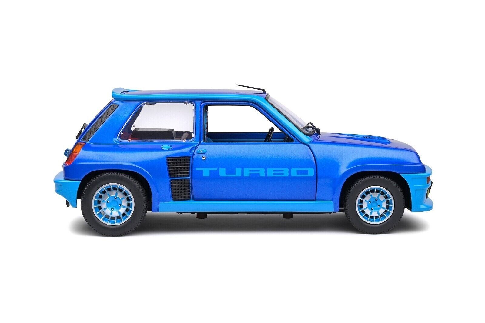 SOLIDO 1:18 Scale Diecast - 1981 Renault 5 Turbo in Blue