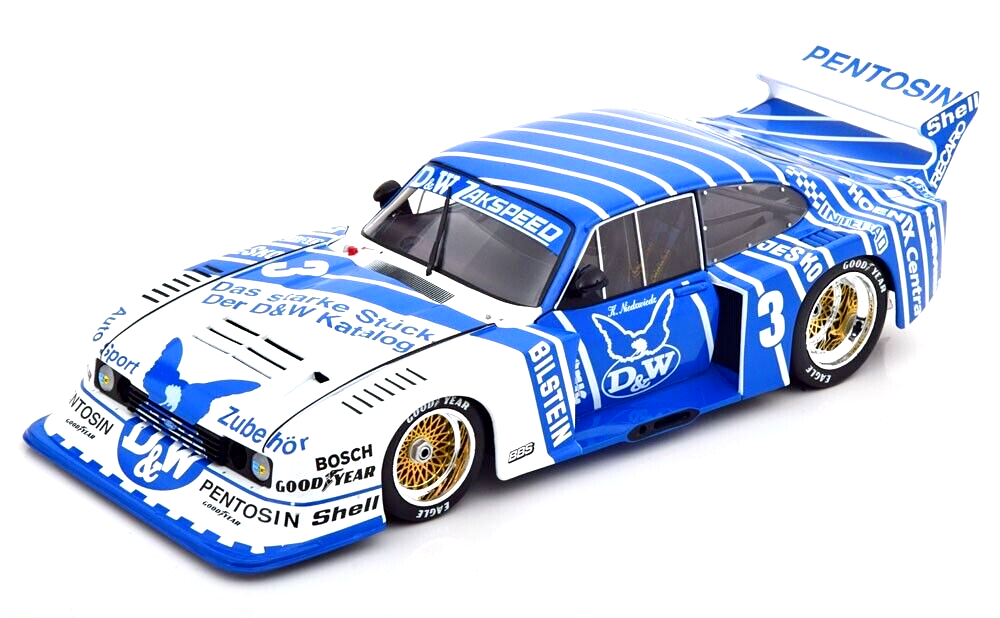 WERK83 1:18 CAR Ford Capri Turbo Gr.5 Zakspeed #3 Drm 1982 Niedzwiedz - W1804006