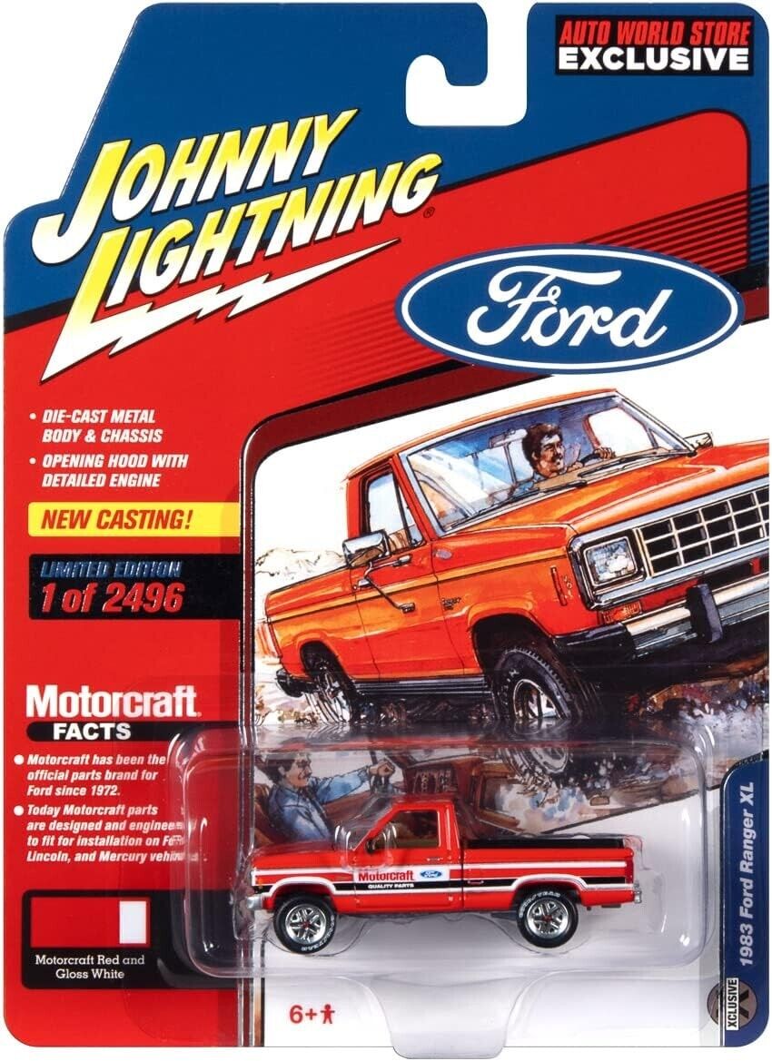 Auto World Exclusive - Johnny Lightning 1:64 Scale Diecast - 1983 Ford Ranger XL - SCM100