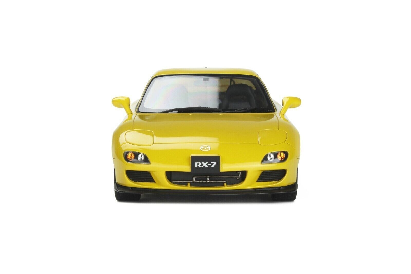 OTTO 1:18 Scale Resin Model Car - 1999 Mazda RX7 - FR Type R Bathurst R Yellow (OT397)