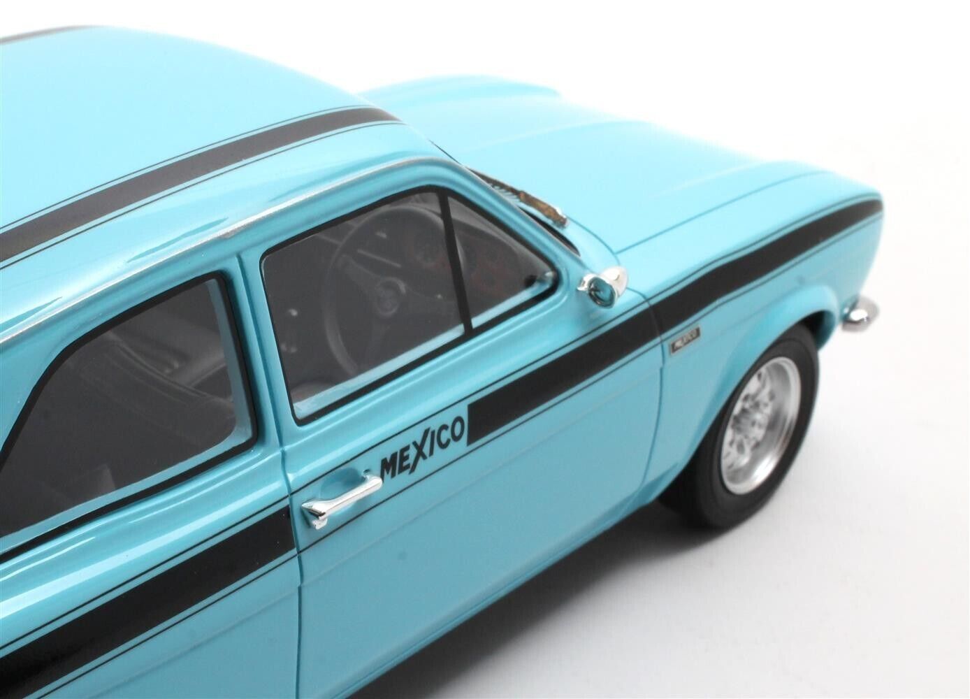 CULT 1:18 Scale Model 1973 Ford Escort Mk1 Mexico - Blue - CML063-2 - Only 96 Made