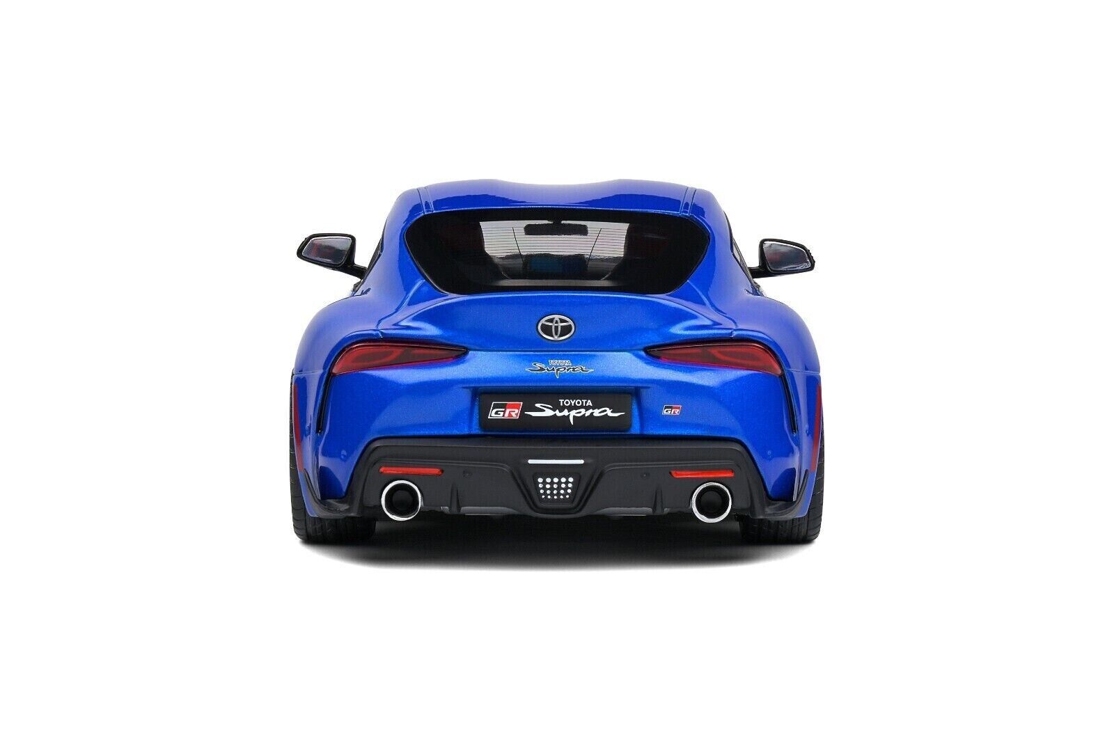 SOLIDO 1:18 Scale Diecast Model, 2021 Toyota GR Supra in Horizon Blue Metallic