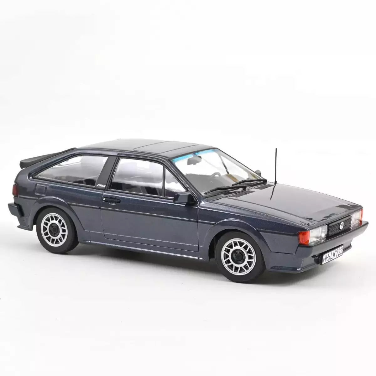 Norev 1:18 Scale Diecast - 1987 VW Volkswagen Scirocco Scala, Helios Blue Metallic - 188632