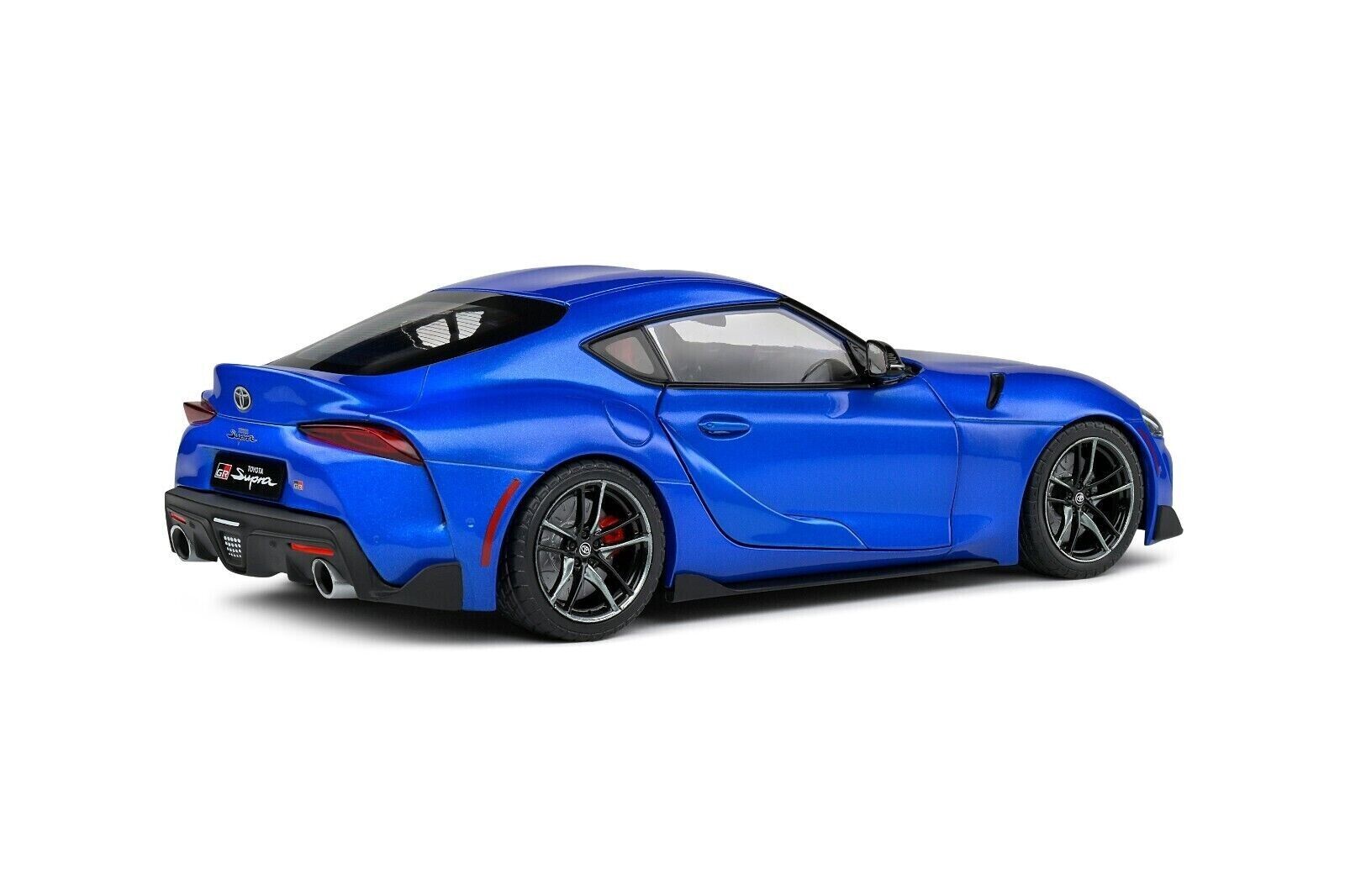 SOLIDO 1:18 Scale Diecast Model, 2021 Toyota GR Supra in Horizon Blue Metallic