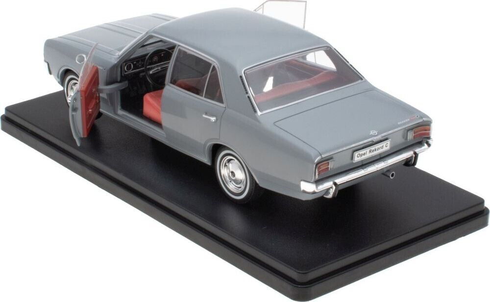MAG 1:24 Scale Diecast Car - 1967 Opel Rekord 1900 L in Grey