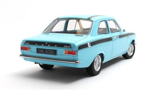 CULT 1:18 Scale Model 1973 Ford Escort Mk1 Mexico - Blue - CML063-2 - Only 96 Made