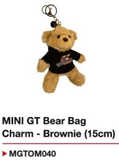 MINI GT BEAR BAG CHARM - BROWNIE - MGTOM040