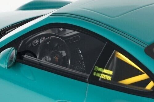 GT Spirit 1:18 Scale Resin Model Car Porsche 911 (997) RWB Bodykit Syunkashuto Green - GT896